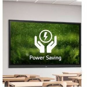 LG CreateBoard 65TR3DK-BM 1651 mm 4K UHD LCD Collaboration Display - ARM Cortex A55 - 8 GB - Infrared (IrDA) - Touchscreen