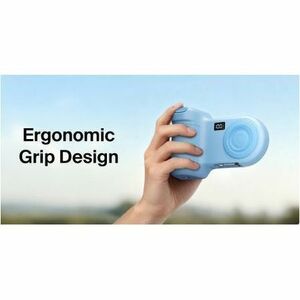 Stage PowerGrip Magnetic Charging Camera Grip with Power Bank - Ice Blue