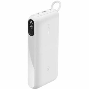 Belkin BoostCharge Stromspeicher - Weiß - für Smartphone, iPhone, iPad, AirPod, USB Typ C Gerät, Nintendo Switch, iPad min