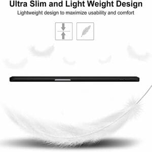 4smarts Basic Tasche (Folie) für 33 cm (13 Zoll) Apple iPad Pro 13 (2024) Tablet - Schwarz - Thermoplastisches Polyurethan