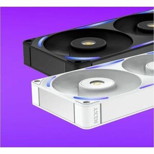 NZXT RF-U24PN-B1 Cooling Fan - PC, Radiator, Heatsink - 120 mm Maximum Fan Diameter - 2 x Fan(s) - 176.70m³/h Maximum Airf