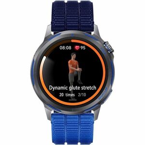 Huawei WATCH GT Runner 2 Smart Watch - 43.50 mm Case Height - 43.50 mm Case Width - Dusk Blue Band Color - Titanium Alloy,