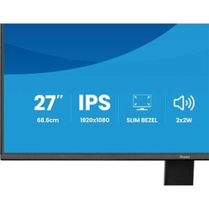 iiyama ProLite X2791HS-B1 27 Zoll Klasse Full HD LED-Monitor - 16:9 Format - Mattschwarz - 68,6 cm (27 Zoll) Viewable - IP