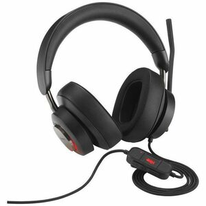 Kensington H2000 Wired Over-the-ear, Over-the-head Stereo Headset - Black - Microsoft Teams Certification - Binaural - Cir