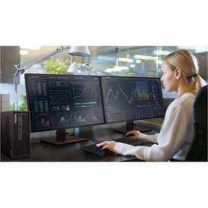 ThinkStation P3 uSFF Ultra7-265KvPro 64GB (2x32GB) 1TB SSD No Optical Drive NVIDIA A1000-8GB 4x miniDP WIFI-7+BT5.4 Win11 