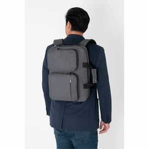 Targus Hybrid TBT94304GL Carrying Case (Backpack/Briefcase) for 38.1 cm (15") to 40.6 cm (16") Notebook - Grey - TAA Compl