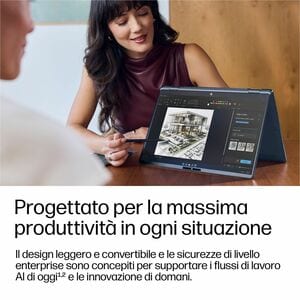 HP EliteBook X Flip G2i 14 inch Notebook Next Gen AI PC Wolf Pro Security Edition. Tipo di prodotto: Ibrido (2 in 1). Fami