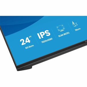 iiyama ProLite XB2491H-B1 24 Zoll Klasse Full HD LED-Monitor - 16:9 Format - Mattschwarz - 60,5 cm (23,8 Zoll) Viewable - 
