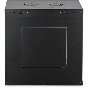 Digitus Dynamic-N 12U Wandmontierbar Geschlossener Schrank Rackschrank für Networking, Server - Schwarz - Stahl, Glas, Ble