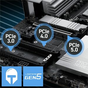 MSI PRO X870E-P WIFI Gaming Desktop Motherboard - AMD X870E Chipset - Socket AM5 - ATX - Ryzen 7 Processor Supported - 256