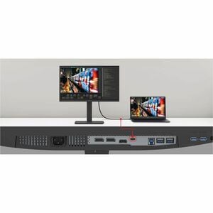 LG 24BA650-B 24.0" (61.0 cm) Class Full HD LCD Monitor - 16:9 - 24" (61 cm) Viewable - In-plane Switching (IPS) Technology