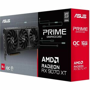 Carte Graphique Asus AMD Radeon RX 9070 XT - 16 Go GDDR6 - 7680 x 4320 - 2,48 GHz Horloge de jeu - 3,03 GHz Boost clock - 