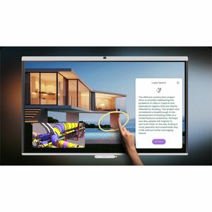 BenQ CM5505 1397 mm 4K UHD LCD Collaboration Display - ARM - 16 GB - Touchscreen - 16:9 Seitenverhältnis - 3840 x 2160 - D