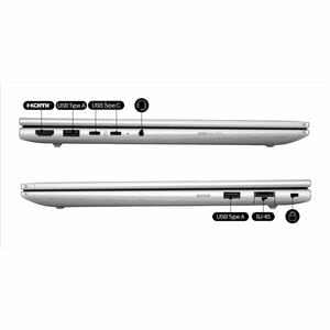HP ProBook 4 G1i 40.6 cm (16") Notebook - WUXGA - Intel Core Ultra 5 Series 2 225U - 16 GB - 512 GB SSD - Pike Silver - In