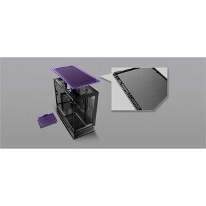 Boîtier d'ordinateur Antec Constellation - Noir - En verre trempé, Mesh, Acier, Plastique - 1 x 240mm, 1 x 120mm Fan(s) In