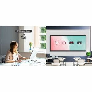 LG CreateBoard 105TR5WP-B 2667 mm 5K LCD Collaboration Display - ARM Cortex A76 + A55 - 8 GB - Infrared - Touchscreen - 21