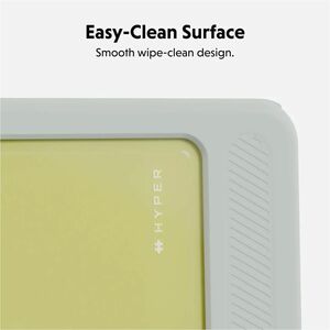 HyperShield HS5561GL Case for Apple MacBook Neo - Clear, Grey - Crystal Clear - Drop Resistant, Scratch Resistant, Scuff R