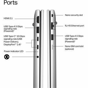 HP ProBook 4 G2a 35.6 cm (14") Notebook - WUXGA - AMD Ryzen AI 7 Ryzen AI 400 450 - 16 GB - 512 GB SSD - Pike Silver Alumi