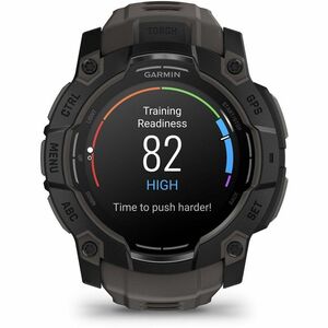 Garmin Instinct 3 Smart Watch - Metal Body Material - Polymer Case Material - 3.3 cm (1.3") - AMOLED Display - GPS - 960 H