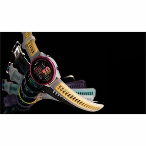 Garmin Forerunner 570 Smart Watch - 42.40 mm Case Height - 42.40 mm Case Width - Raspberry Body Color - Aluminium Body Mat