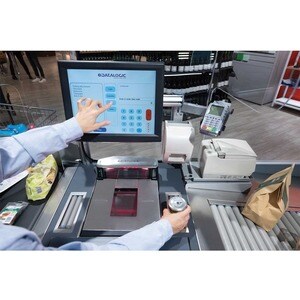 Datalogic Magellan Rugged Industrial, Self-checkout In-counter Barcode Scanner - Cable Connectivity - USB Cable Included -