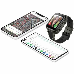Carneo Smart Watch - 47 mm Case Height - 16 mm Case Thickness - 41 mm Case Width - Children - Black Body Color - Wireless 
