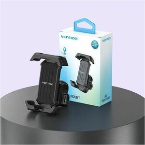 QUICK LOCK BIKE PHONE MOUNT WIT H KNOB BLACK SQUARE ABS TYPE