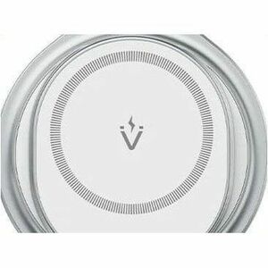 Vention FGE Induction Charger - Silver - For iPhone, Mobile Device - 9 V, 12 V Input - Input connectors: USB - Foldable