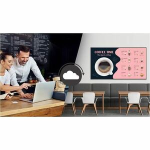LG 49UH5Q-E 1244.60 mm LCD Digital Signage Display - 24 Hours/7 Days Operation - In-plane Switching (IPS) Technology - 384