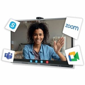 Hisense 75WM6FE-A 75" GoBoard Live Pro - Advanced Interactive Display - 75" LCD - ARM Cortex A73 2.20 GHz - 8 GB - Infrare