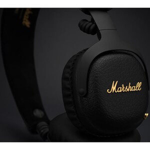Marshall Mid A.N.C Com fios/sem fios Na orelha, Headset Estéreo Fone de ouvido - Preto - Binaural - Circum-auditivo - 1000