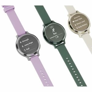Garmin Lily 2 Active Smart Watch - Round Case Shape - 38 mm Case Height - 38 mm Case Width - Jasper Green Case Color - Jas
