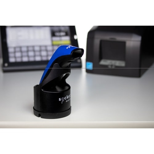 Socket Mobile SocketScan S740 Handheld Barcode Scanner - Wireless Connectivity - Blue - 495.30 mm Scan Distance - 1D, 2D -