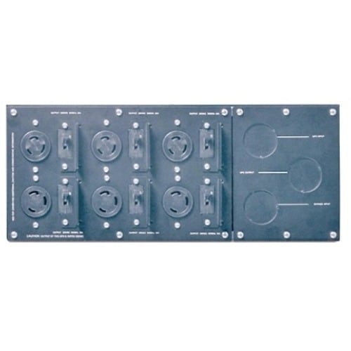APC by Schneider Electric SBP10KRMI4U Bypass Switch - 8 x IEC 320-C13, 2 x IEC 320-C19 - 20 kW - 220 V AC - 100 A, 100 A, 