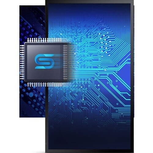 Samsung OH24B 609.60 mm LCD Digital Signage Display - 24 Hours/7 Days Operation - In-plane Switching (IPS) Technology - 19