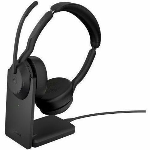 Jabra Evolve2 55, Link380/390a (USB-A) MS Teams Stereo with Charging Stand