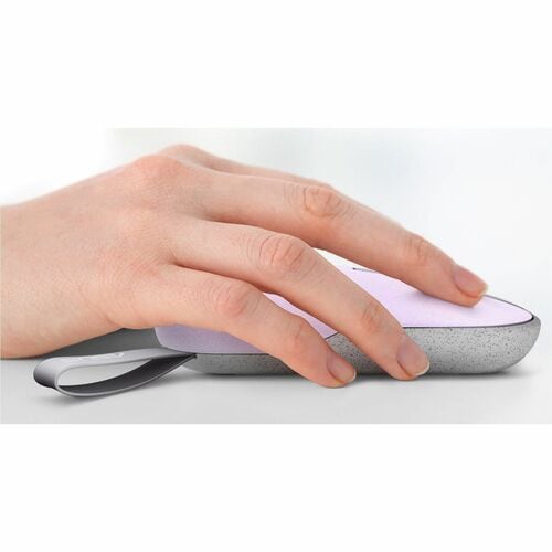 Asus Marshmallow MD100-LMP-BG Mouse - Bluetooth/Radio Frequency - Optical - Lilac Mist Purple, Brave Green - 1 - Wireless 