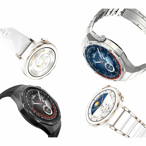 Huawei Watch GT 5 Pro Smart Watch - 46 mm Case Width - Black Case Color - Black Band Color - Nanocrystalline Ceramic Case 
