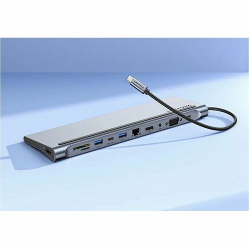 Vention THTHC USB Type C Docking Station for U Disk, Speaker, Printer, TV - Charging Capability - Memory Card Reader - SD,