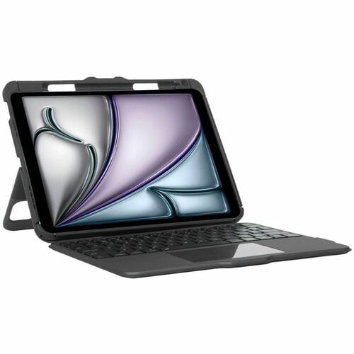 Targus VersaVu THZ967DE Tastatur/Cover (Folie) für 27,7 cm (10,9 Zoll) bis 27,9 cm (11 Zoll) Apple iPad Air 11 (2024), iPa