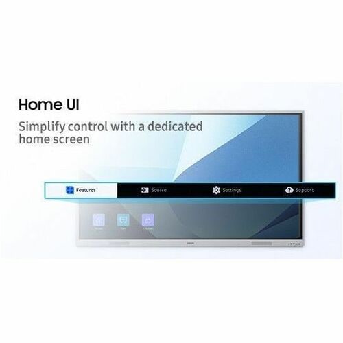 Samsung WE86FX 2184.40 mm 4K UHD LCD Collaboration Display - Infrared (IrDA) - Touchscreen - 3840 x 2160 - 350 cd/m² - 1,2