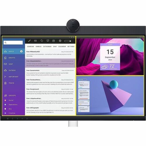 Vista 16 de DELL 24 VIDEO CONFERENCING MONITOR - P24