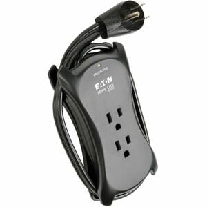 Eaton Tripp Lite Series Protect It! 3-Outlet Travel-Size Surge Protector - 5-15R Outlets, 2 USB Ports, 5-15P Input, 1050 J