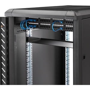 StarTech.com Scaffale 1U per Server Rack da 19" - Ripiano universale cantilever per montaggio a rack - Acciaio resistente 