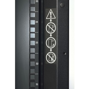 APC by Schneider Electric NetShelter SX 48U 600mm Wide x 1200mm Deep Enclosure - For Server - 48U Rack Height x 19" Rack W