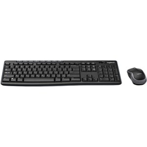 Logitech MK270 Wireless Keyboard and Mouse Combo for Windows, 2.4 GHz Wireless, Compact Mouse, 8 Multimedia and Shortcut K