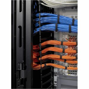 APC by Schneider Electric NetShelter SX 48U Floor Standing Rack Cabinet for Networking, Airflow System - 482.60 mm Rack Wi