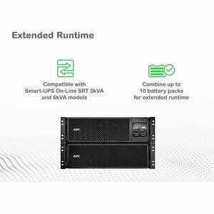 APC by Schneider Electric UPS Battery Pack - Lead Acid - Hot Swappable - 3 Year Minimum Battery Life - 5 Year Maximum Batt
