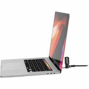 Compulocks Blade Universal Lock Slot Adapter with Combination Lock Silver - Universal lock, Compatible with any netbook, t