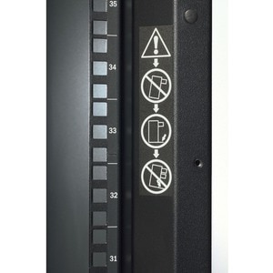 APC NetShelter SX, Server Rack Enclosure, 42U, Black, 1991H x 600W x 1200D mm